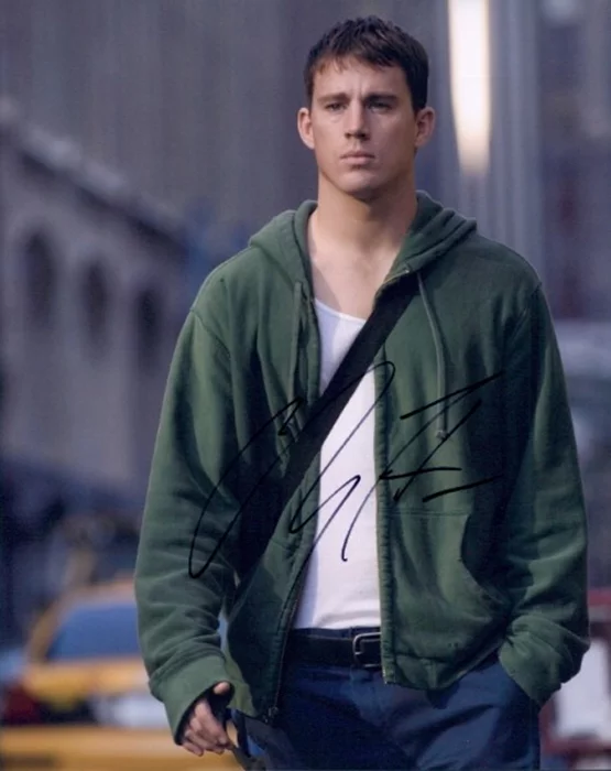 Channing Tatum autograph