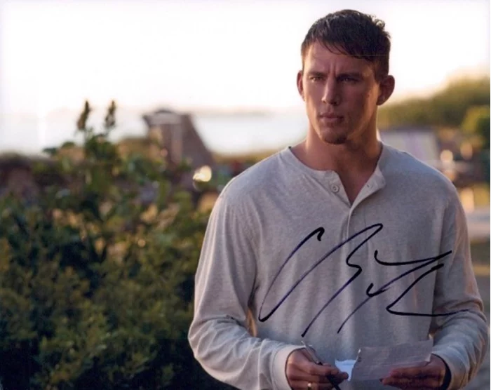 Channing Tatum autograph