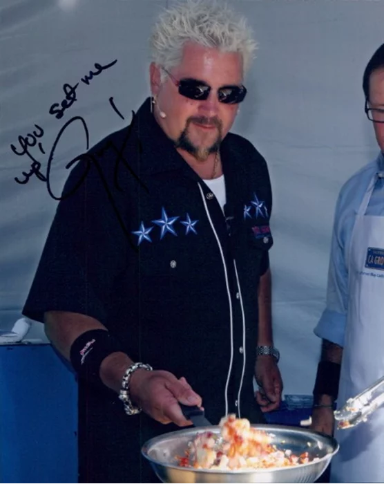 Guy Fieri autograph