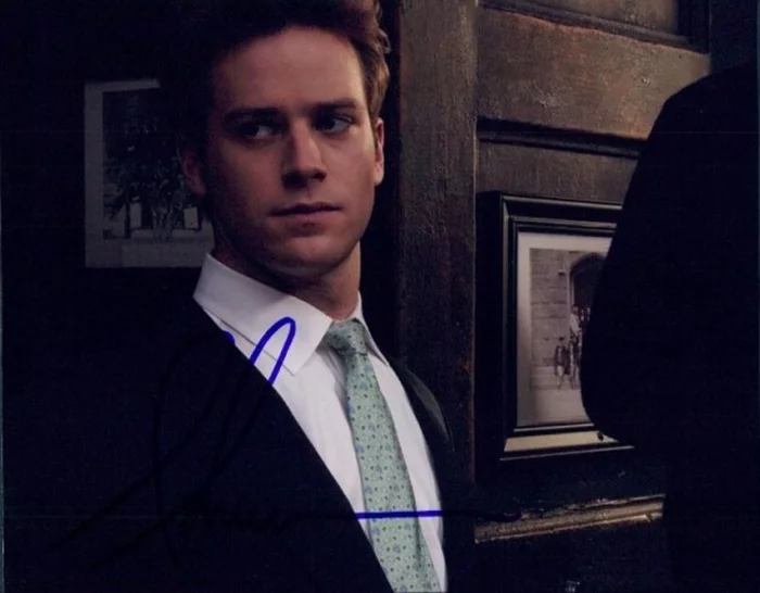 Armie Hammer autograph