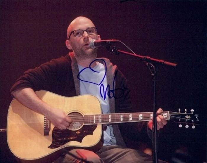Moby autograph