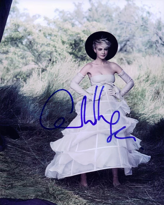 Carey Mulligan autograph