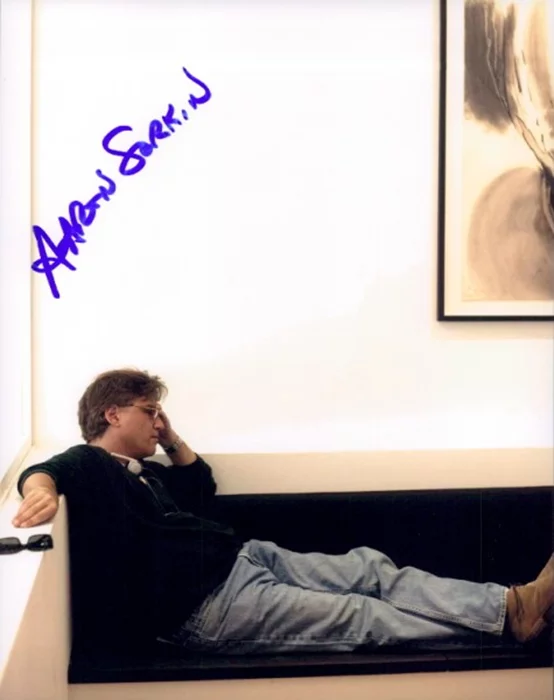 Aaron Sorkin autograph
