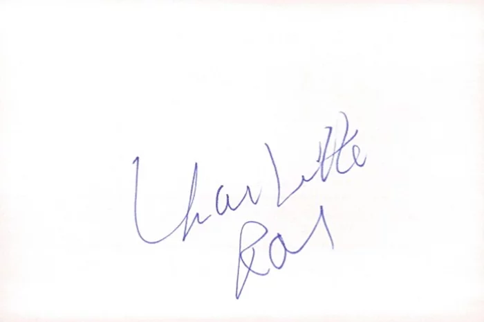 Charlotte Rae autograph