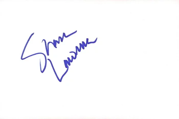Sharon Lawrence autograph