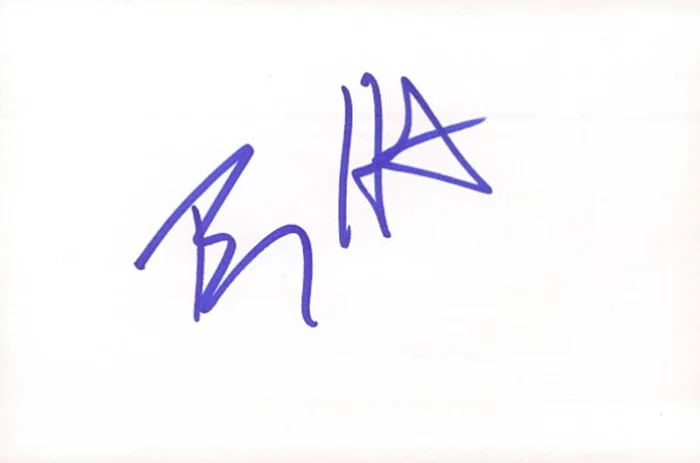 Brody Hutzler autograph