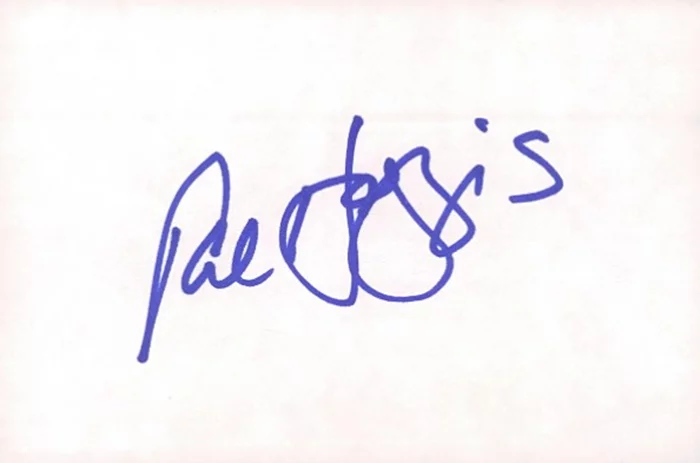 Paul Haggis autograph