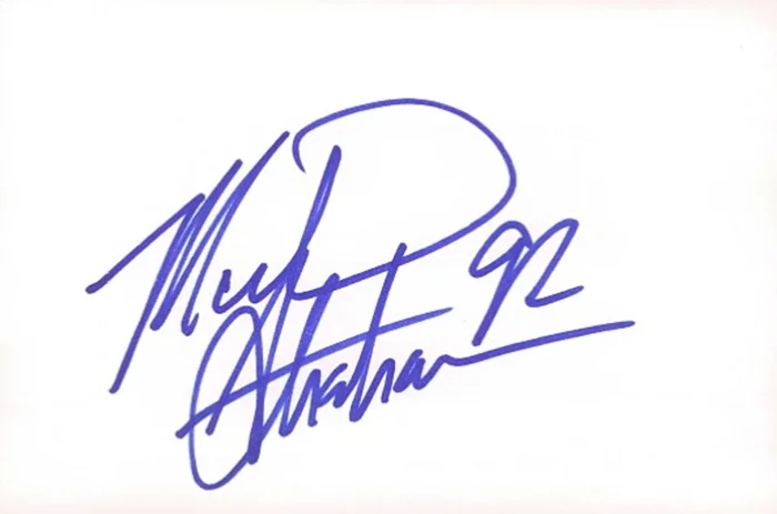 Michael Strahan autograph