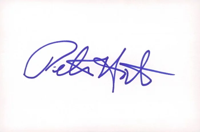 Peter Horton autograph