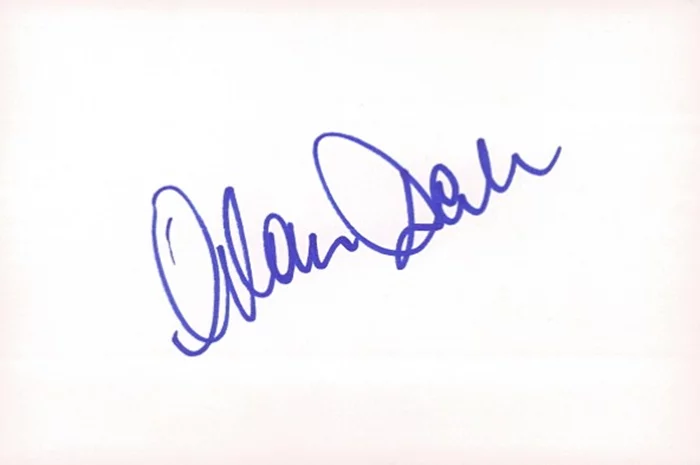 Alan Dale autograph