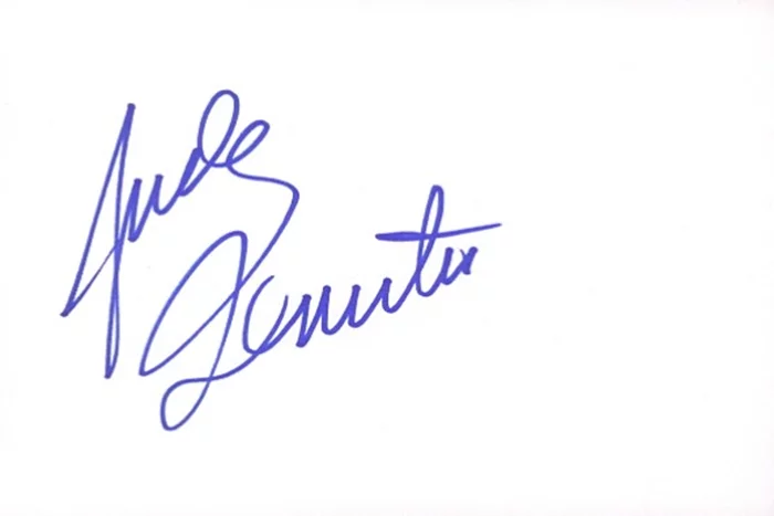 Judy Tenuta autograph
