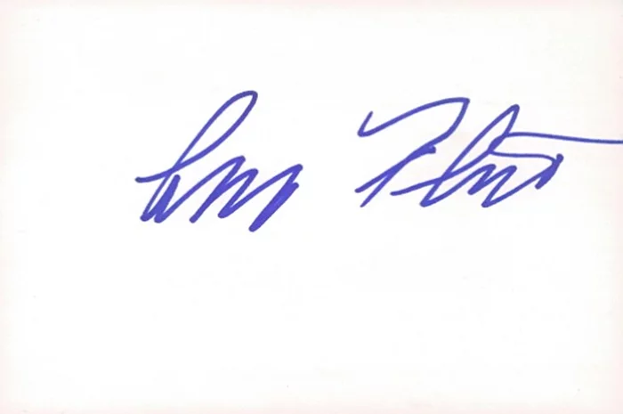 Larry Flynt autograph