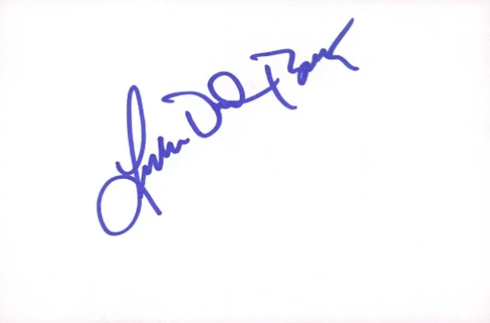 Leslie David Baker autograph