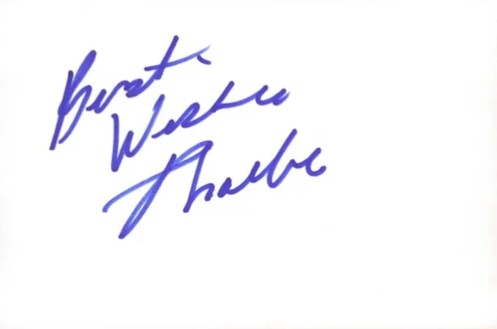 Phoebe Price autograph