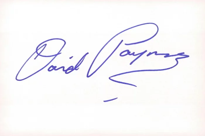 David Paymer autograph