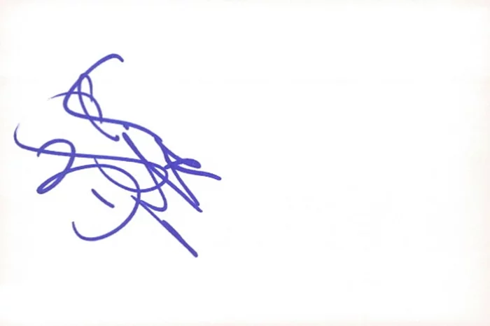 Bernie Mac autograph