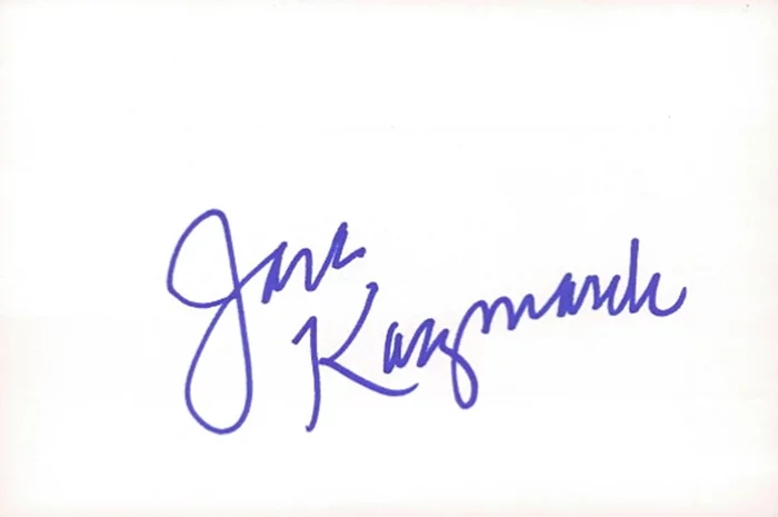 Jane Kaczmarek autograph
