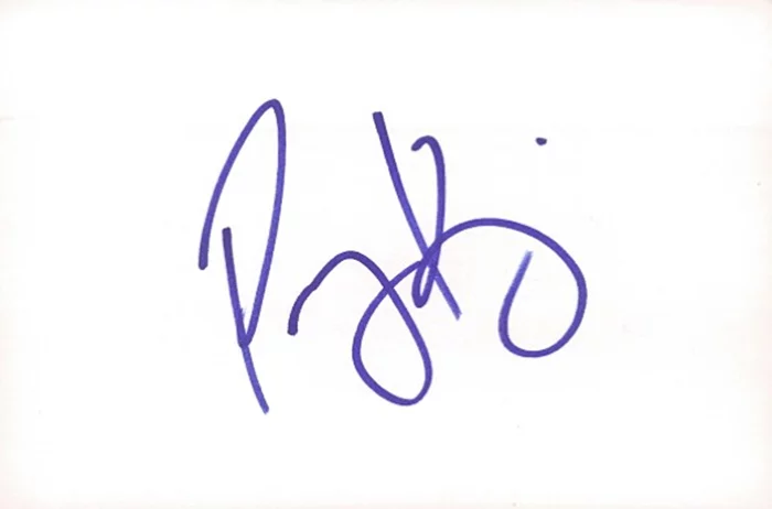 Perry King autograph