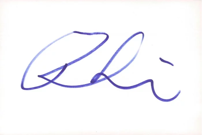 Richard Lewis autograph