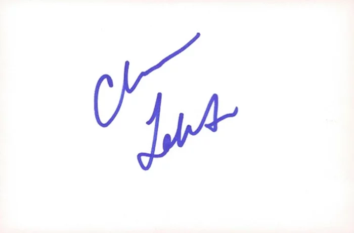 Christine Lahti autograph