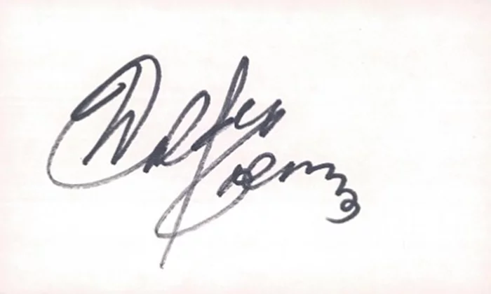 Walter Koenig autograph