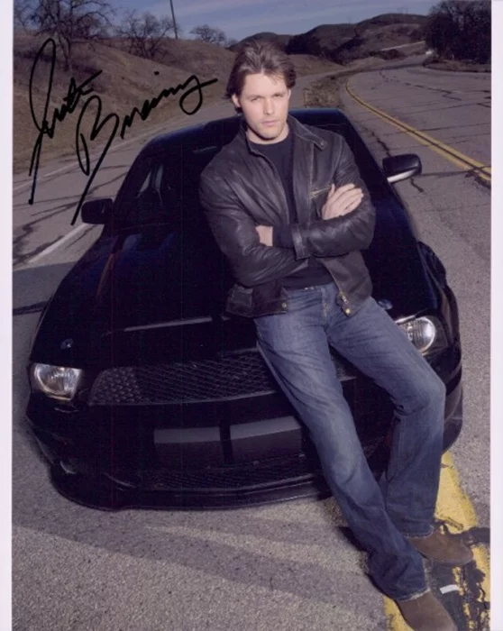 Justin Bruening autograph