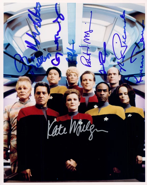 Star Trek: Voyager autograph