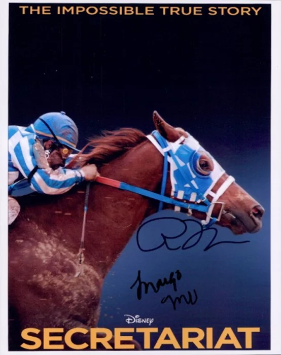 Secretariat autograph