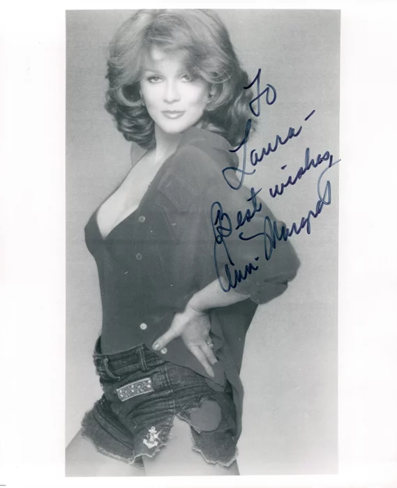 Ann-Margret autograph