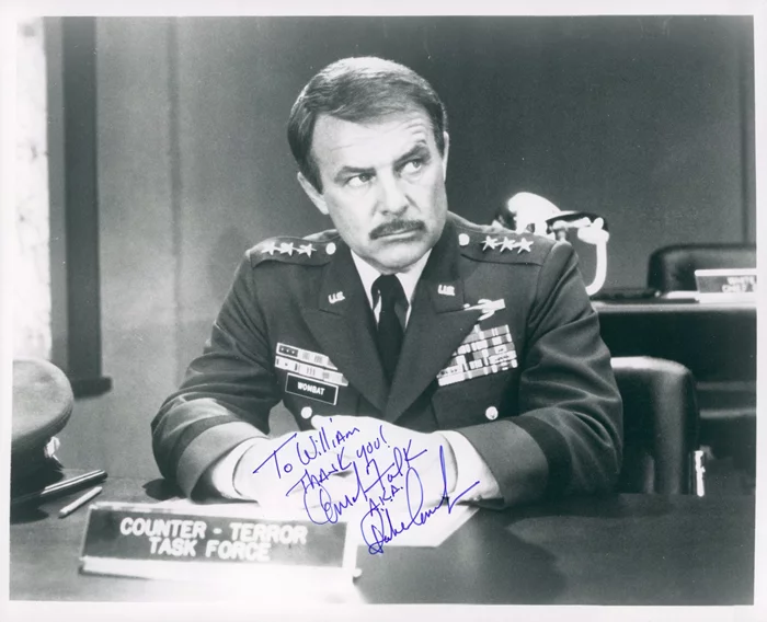 Robert Conrad autograph