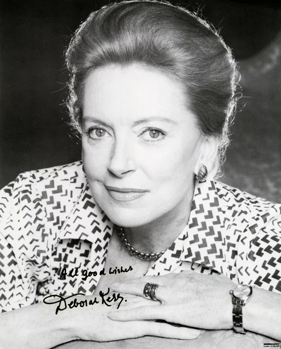 Deborah Kerr autograph