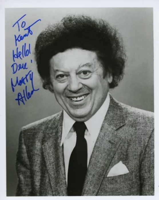 Marty Allen autograph