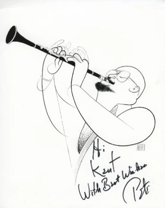 Pete Fountain autograph
