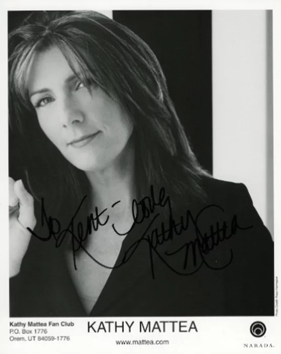 Kathy Mattea autograph