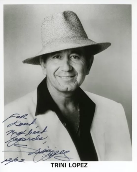 Trini Lopez autograph