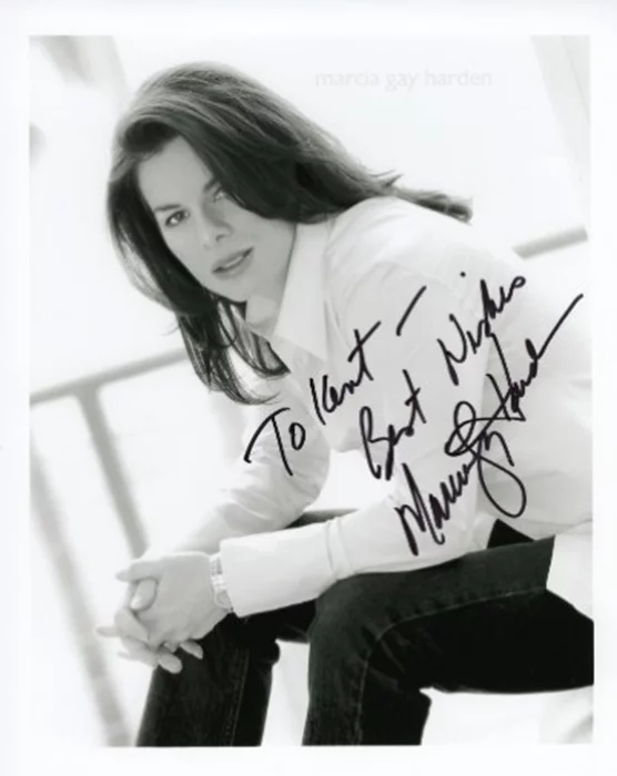 Marcia Gay Harden autograph