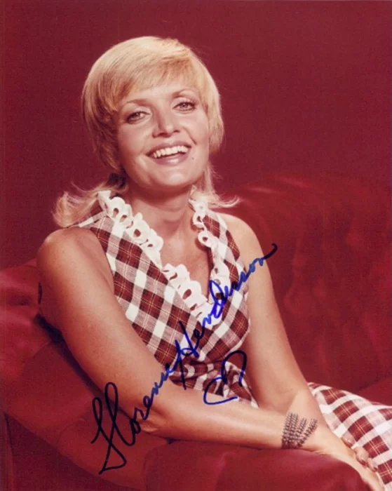 Florence Henderson autograph