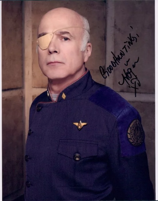 Michael Hogan autograph