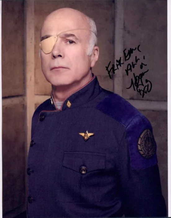 Michael Hogan autograph
