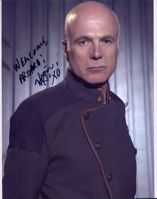 Michael Hogan autograph