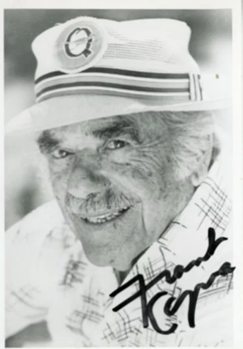Frank Capra autograph