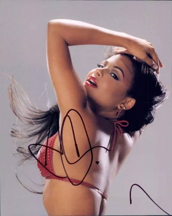 Christina Milian autograph
