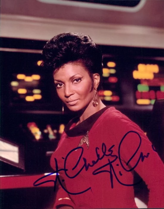 Nichelle Nichols autograph