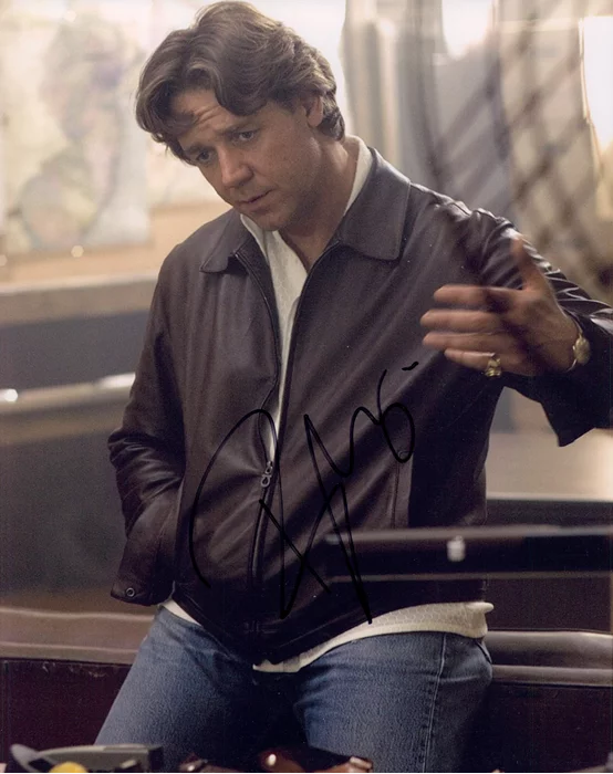 Russell Crowe autograph