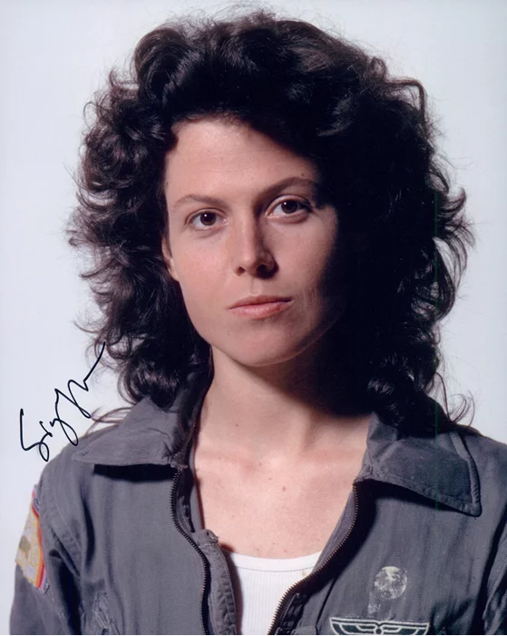 Sigourney Weaver autograph