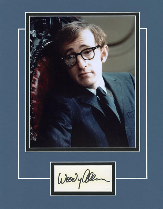 Woody Allen autograph