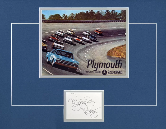Richard Petty autograph