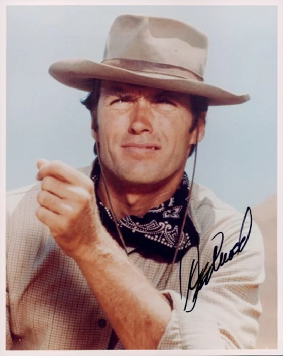 Clint Eastwood autograph