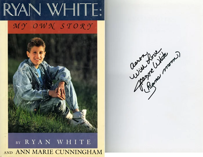 Ryan White autograph