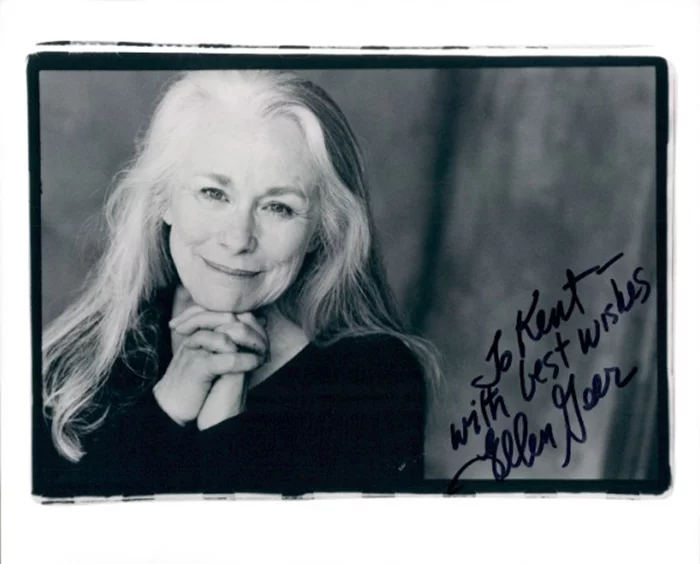 Ellen Geer autograph